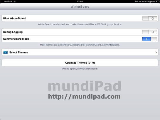 WinterBoard iPad