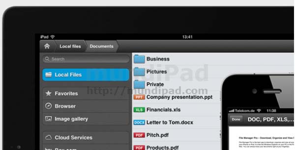 File Manager Pro para iPad