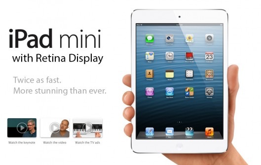 Posible iPad mini retina en el segundo semestre de 2013