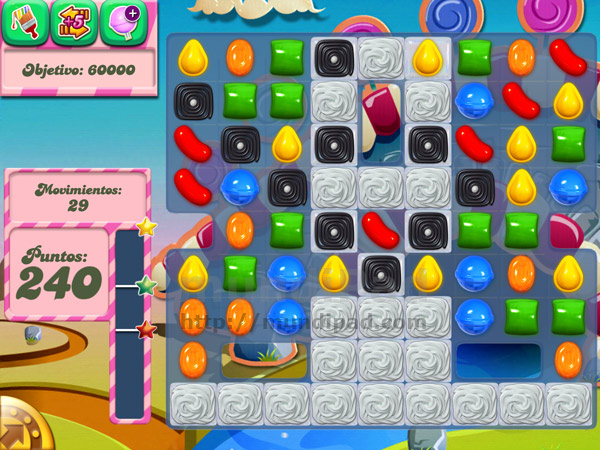 Adictivo juego Candy Crush Saga para el iPad