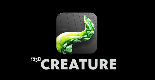 Personajes 3D en iPad con 123D Creature