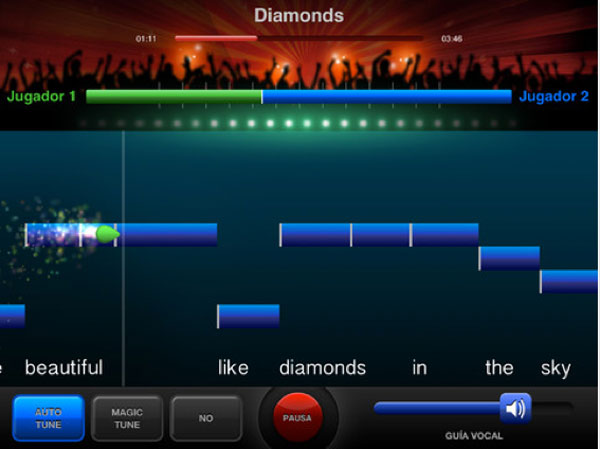Karaoke en nuestros iPad de Apple