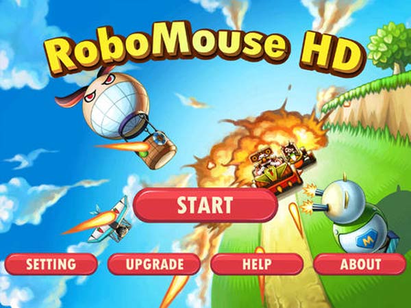 RoboMouse HD para iPad