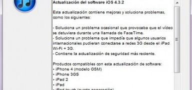novedades iOS 4.3.2
